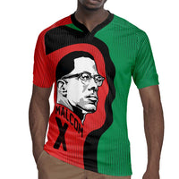 Malcolm X Rugby Jersey Truth Is on the Side of the Oppressed Quote Civil Rights Tribute TS04