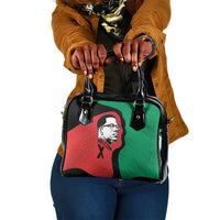 Malcolm X Shoulder Handbag Truth Is on the Side of the Oppressed Quote Civil Rights Tribute - Wonder Print Shop