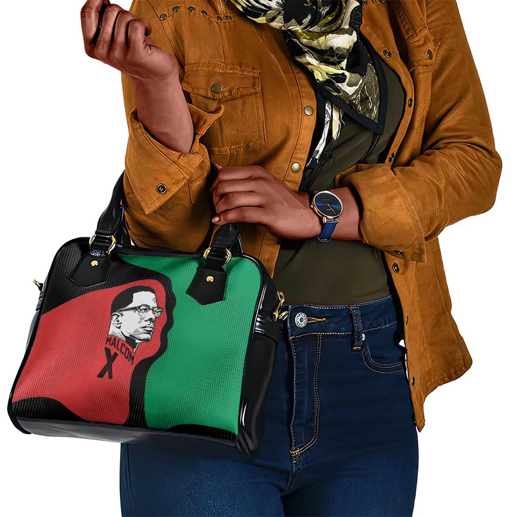 Malcolm X Shoulder Handbag Truth Is on the Side of the Oppressed Quote Civil Rights Tribute - Wonder Print Shop
