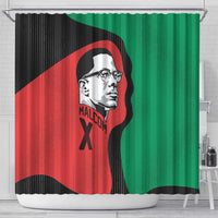 Malcolm X Shower Curtain Truth Is on the Side of the Oppressed Quote Civil Rights Tribute - Wonder Print Shop