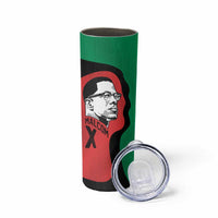 Malcolm X Skinny Tumbler Truth Is on the Side of the Oppressed Quote Civil Rights Tribute - Wonder Print Shop