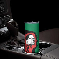 Malcolm X Skinny Tumbler Truth Is on the Side of the Oppressed Quote Civil Rights Tribute - Wonder Print Shop