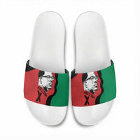 Malcolm X Slide Sandals Truth Is on the Side of the Oppressed Quote Civil Rights Tribute - Wonder Print Shop