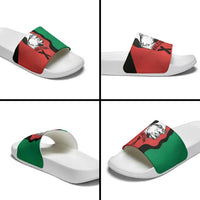 Malcolm X Slide Sandals Truth Is on the Side of the Oppressed Quote Civil Rights Tribute - Wonder Print Shop