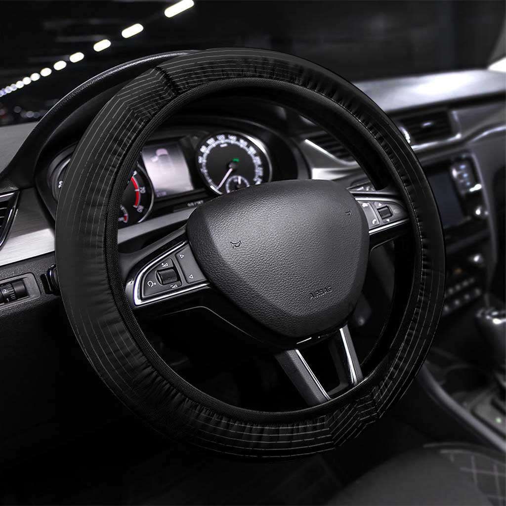 Malcolm X Steering Wheel Cover Truth Is on the Side of the Oppressed Quote Civil Rights Tribute - Wonder Print Shop