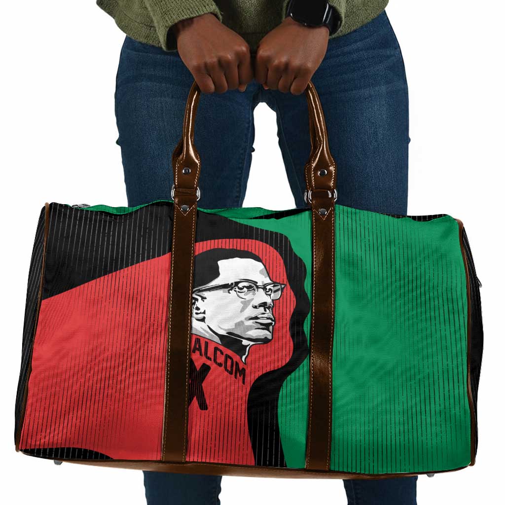 Malcolm X Travel Bag Truth Is on the Side of the Oppressed Quote Civil Rights Tribute - Wonder Print Shop