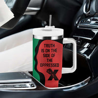 Malcolm X Tumbler With Handle Truth Is on the Side of the Oppressed Quote Civil Rights Tribute - Wonder Print Shop