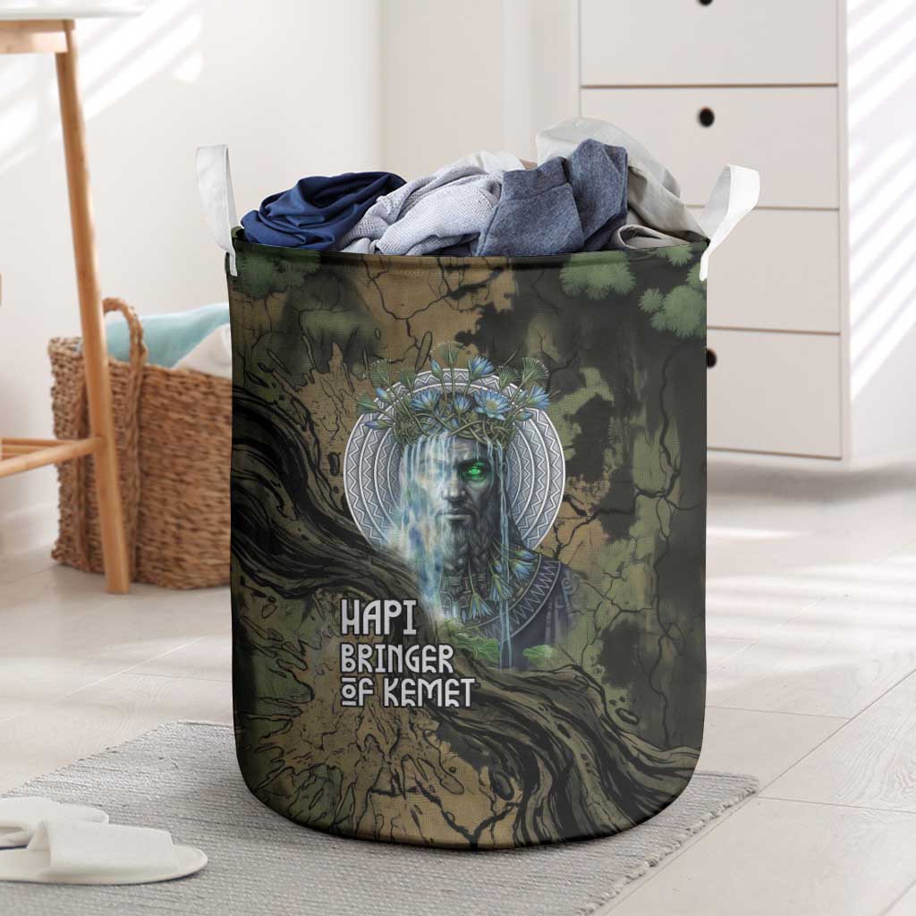 Hapi Egyptian Laundry Basket Bringer of Kemet Nature Spirit Flowing Water and Earth Harmony