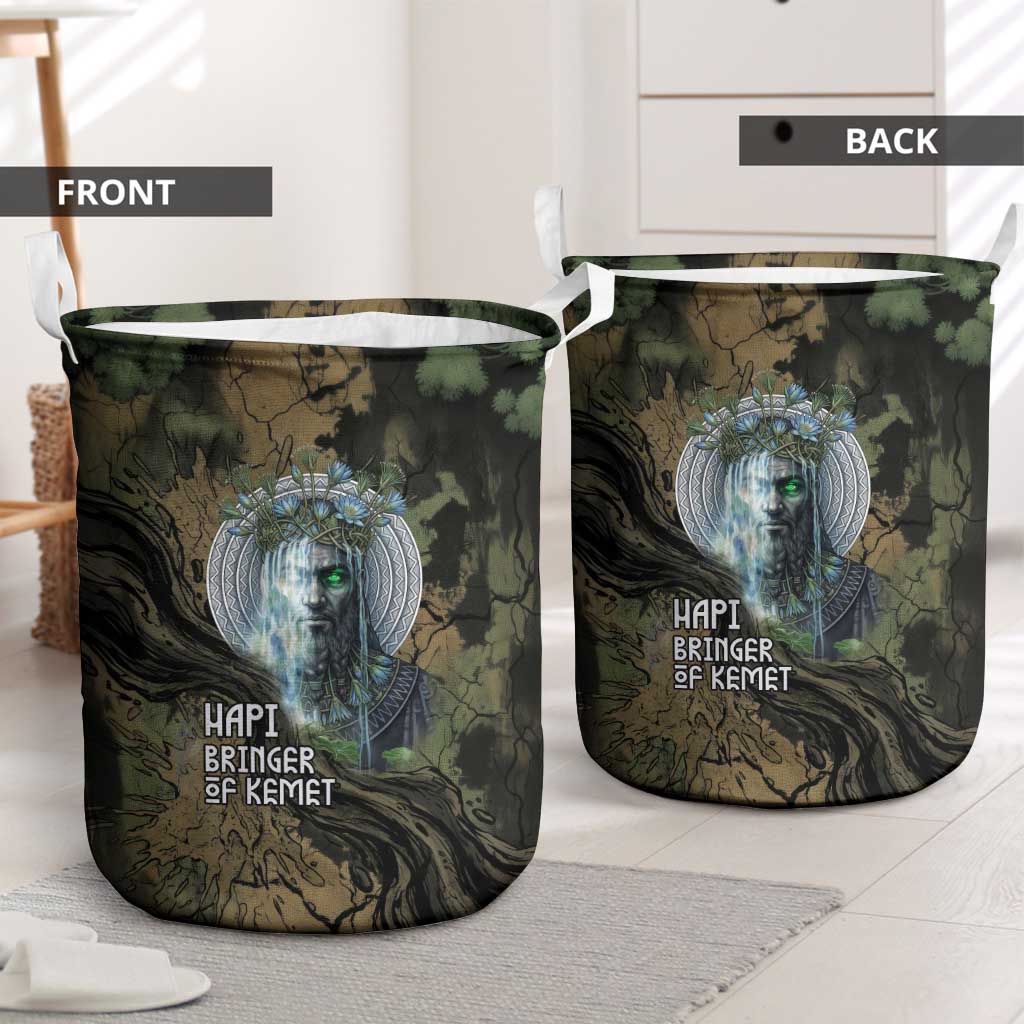 Hapi Egyptian Laundry Basket Bringer of Kemet Nature Spirit Flowing Water and Earth Harmony