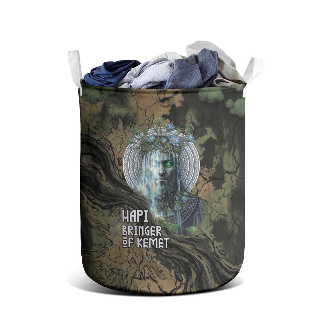 Hapi Egyptian Laundry Basket Bringer of Kemet Nature Spirit Flowing Water and Earth Harmony