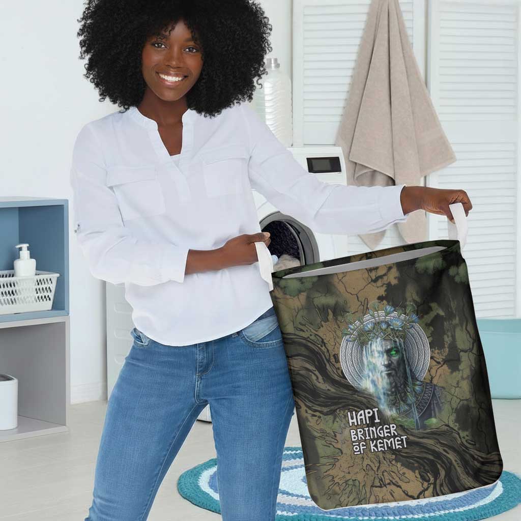 Hapi Egyptian Laundry Basket Bringer of Kemet Nature Spirit Flowing Water and Earth Harmony