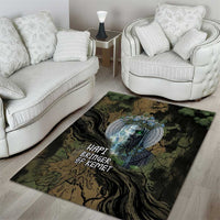 Hapi Egyptian Area Rug Bringer of Kemet Nature Spirit Flowing Water and Earth Harmony