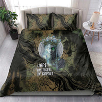 Hapi Egyptian Bedding Set Bringer of Kemet Nature Spirit Flowing Water and Earth Harmony