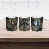 Hapi Egyptian Ceramic Mug Bringer of Kemet Nature Spirit Flowing Water and Earth Harmony