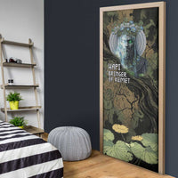 Hapi Egyptian Door Cover Bringer of Kemet Nature Spirit Flowing Water and Earth Harmony