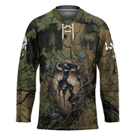 Hapi Egyptian Hockey Jersey Bringer of Kemet Nature Spirit Flowing Water and Earth Harmony