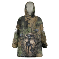 Hapi Egyptian Kid Wearable Blanket Hoodie Bringer of Kemet Nature Spirit Flowing Water and Earth Harmony