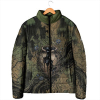 Hapi Egyptian Padded Jacket Bringer of Kemet Nature Spirit Flowing Water and Earth Harmony