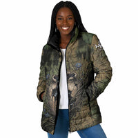 Hapi Egyptian Padded Jacket Bringer of Kemet Nature Spirit Flowing Water and Earth Harmony