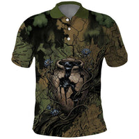 Hapi Egyptian Polo Shirt Bringer of Kemet Nature Spirit Flowing Water and Earth Harmony