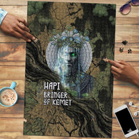 Hapi Egyptian Puzzle Bringer of Kemet Nature Spirit Flowing Water and Earth Harmony