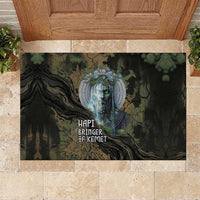 Hapi Egyptian Rubber Doormat Bringer of Kemet Nature Spirit Flowing Water and Earth Harmony