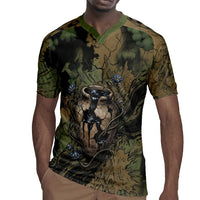 Hapi Egyptian Rugby Jersey Bringer of Kemet Nature Spirit Flowing Water and Earth Harmony