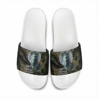 Hapi Egyptian Slide Sandals Bringer of Kemet Nature Spirit Flowing Water and Earth Harmony