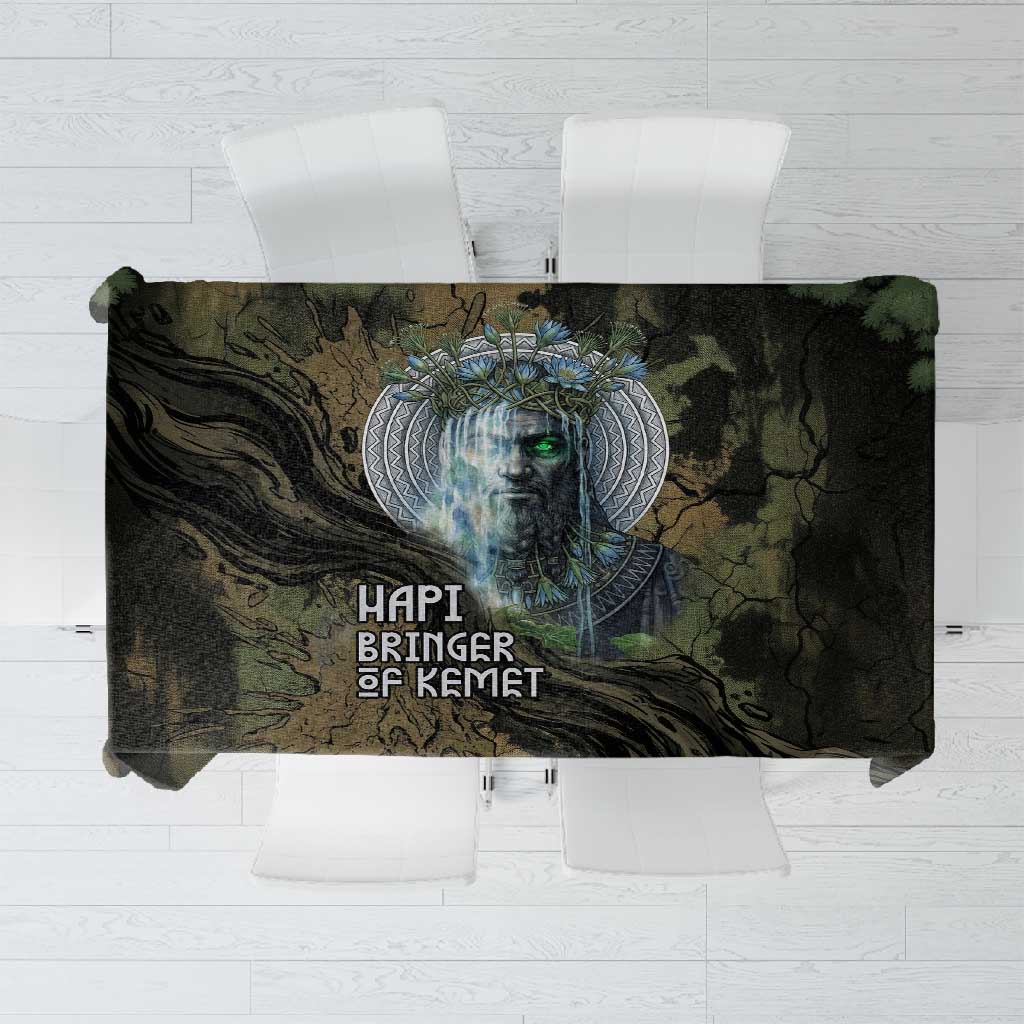 Hapi Egyptian Tablecloth Bringer of Kemet Nature Spirit Flowing Water and Earth Harmony