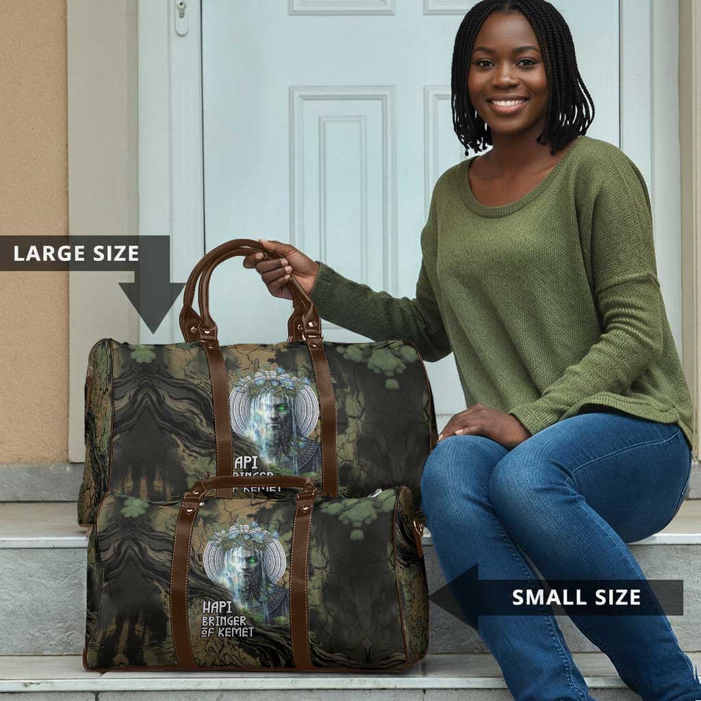 Hapi Egyptian Travel Bag Bringer of Kemet Nature Spirit Flowing Water and Earth Harmony