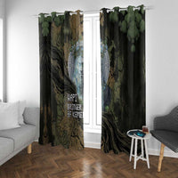 Hapi Egyptian Window Curtain Bringer of Kemet Nature Spirit Flowing Water and Earth Harmony