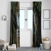 Hapi Egyptian Window Curtain Bringer of Kemet Nature Spirit Flowing Water and Earth Harmony