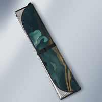 Egyptian Hapi Auto Sun Shade God of the Nile Ankh Symbol Lotus Flowers and Sacred River Energy