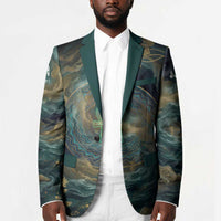 Egyptian Hapi Blazer God of the Nile Ankh Symbol Lotus Flowers and Sacred River Energy