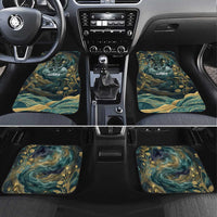 Egyptian Hapi Car Mats God of the Nile Ankh Symbol Lotus Flowers and Sacred River Energy