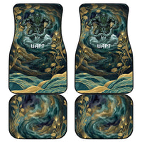Egyptian Hapi Car Mats God of the Nile Ankh Symbol Lotus Flowers and Sacred River Energy