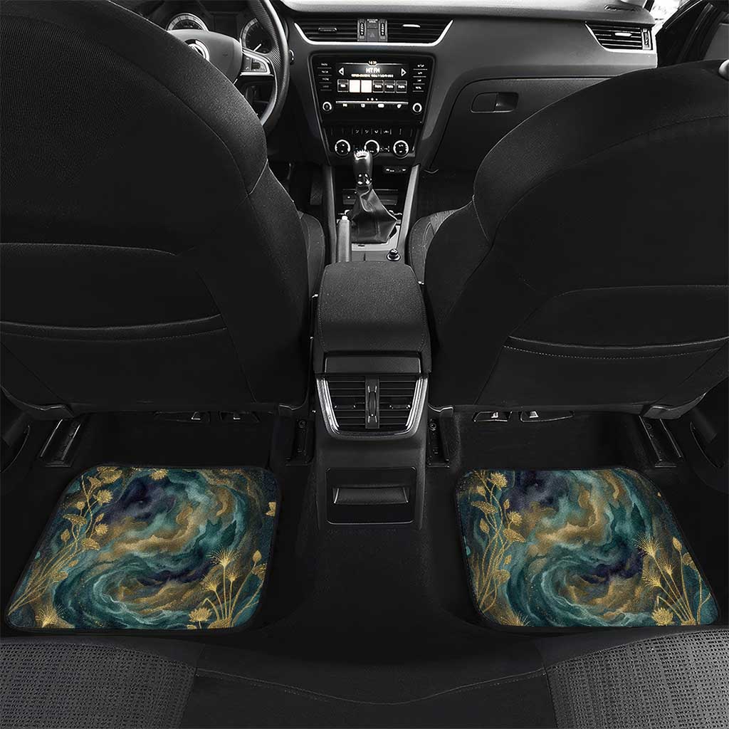 Egyptian Hapi Car Mats God of the Nile Ankh Symbol Lotus Flowers and Sacred River Energy