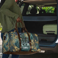 Egyptian Hapi Travel Bag God of the Nile Ankh Symbol Lotus Flowers and Sacred River Energy