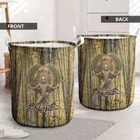 Heh and Hauhet Egyptian Laundry Basket Timeless Gods Design Infinity Serpent and Divine Balance Ancient