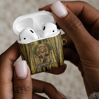 Heh and Hauhet Egyptian AirPods Case Timeless Gods Design Infinity Serpent and Divine Balance Ancient