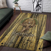 Heh and Hauhet Egyptian Area Rug Timeless Gods Design Infinity Serpent and Divine Balance Ancient