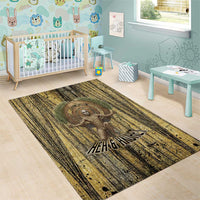 Heh and Hauhet Egyptian Area Rug Timeless Gods Design Infinity Serpent and Divine Balance Ancient