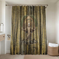 Heh and Hauhet Egyptian Bathroom Set Timeless Gods Design Infinity Serpent and Divine Balance Ancient