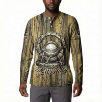 Heh and Hauhet Egyptian Button Sweatshirt Timeless Gods Design Infinity Serpent and Divine Balance Ancient