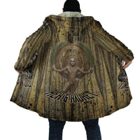 Heh and Hauhet Egyptian Cloak Timeless Gods Design Infinity Serpent and Divine Balance Ancient