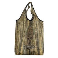 Heh and Hauhet Egyptian Grocery Bag Timeless Gods Design Infinity Serpent and Divine Balance Ancient