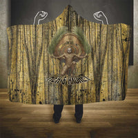 Heh and Hauhet Egyptian Hooded Blanket Timeless Gods Design Infinity Serpent and Divine Balance Ancient