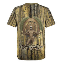 Heh and Hauhet Egyptian Rugby Jersey Timeless Gods Design Infinity Serpent and Divine Balance Ancient