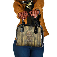 Heh and Hauhet Egyptian Shoulder Handbag Timeless Gods Design Infinity Serpent and Divine Balance Ancient