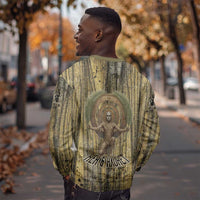 Heh and Hauhet Egyptian Sweatshirt Timeless Gods Design Infinity Serpent and Divine Balance Ancient